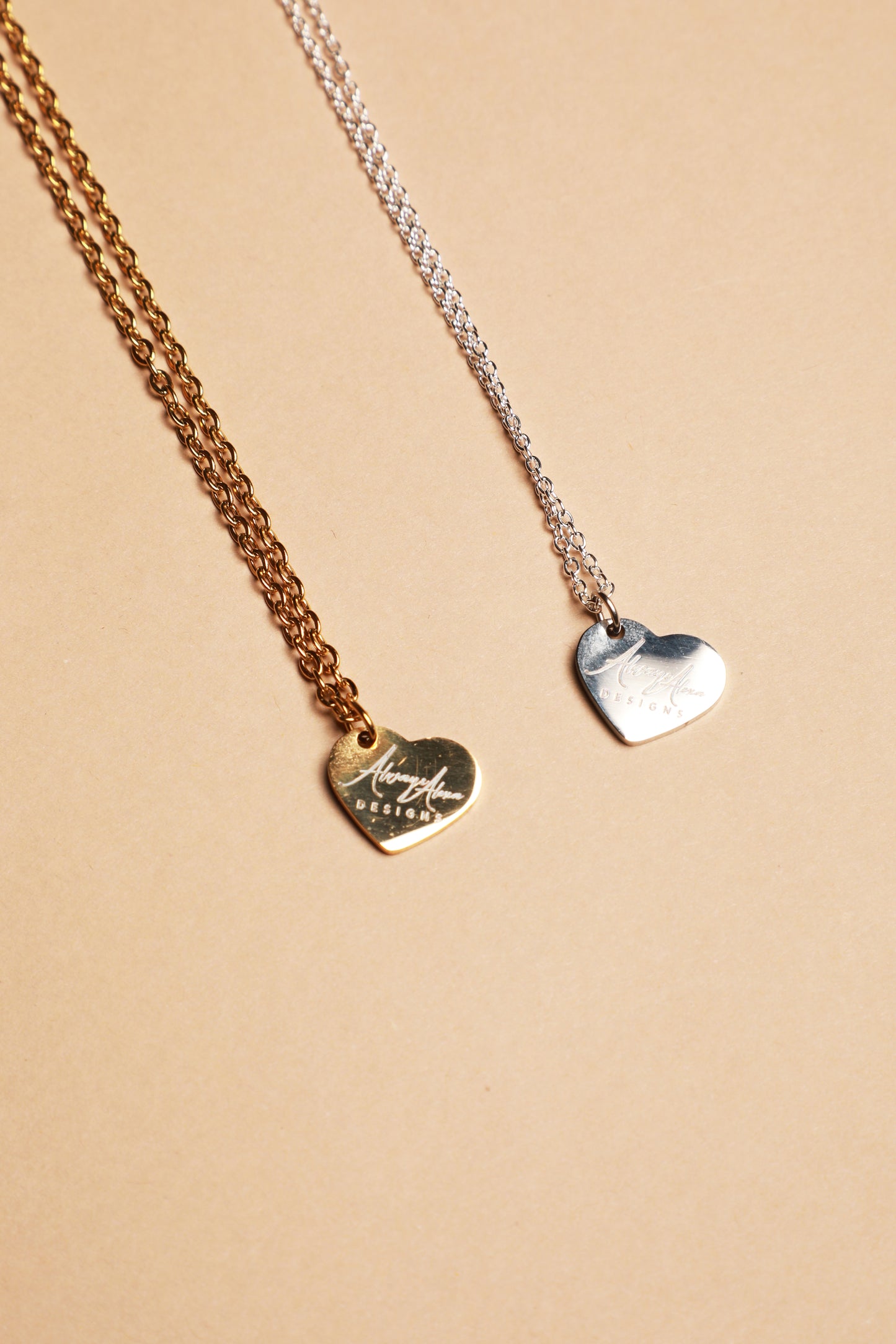 Always Alexa Necklace/Heart Pendant