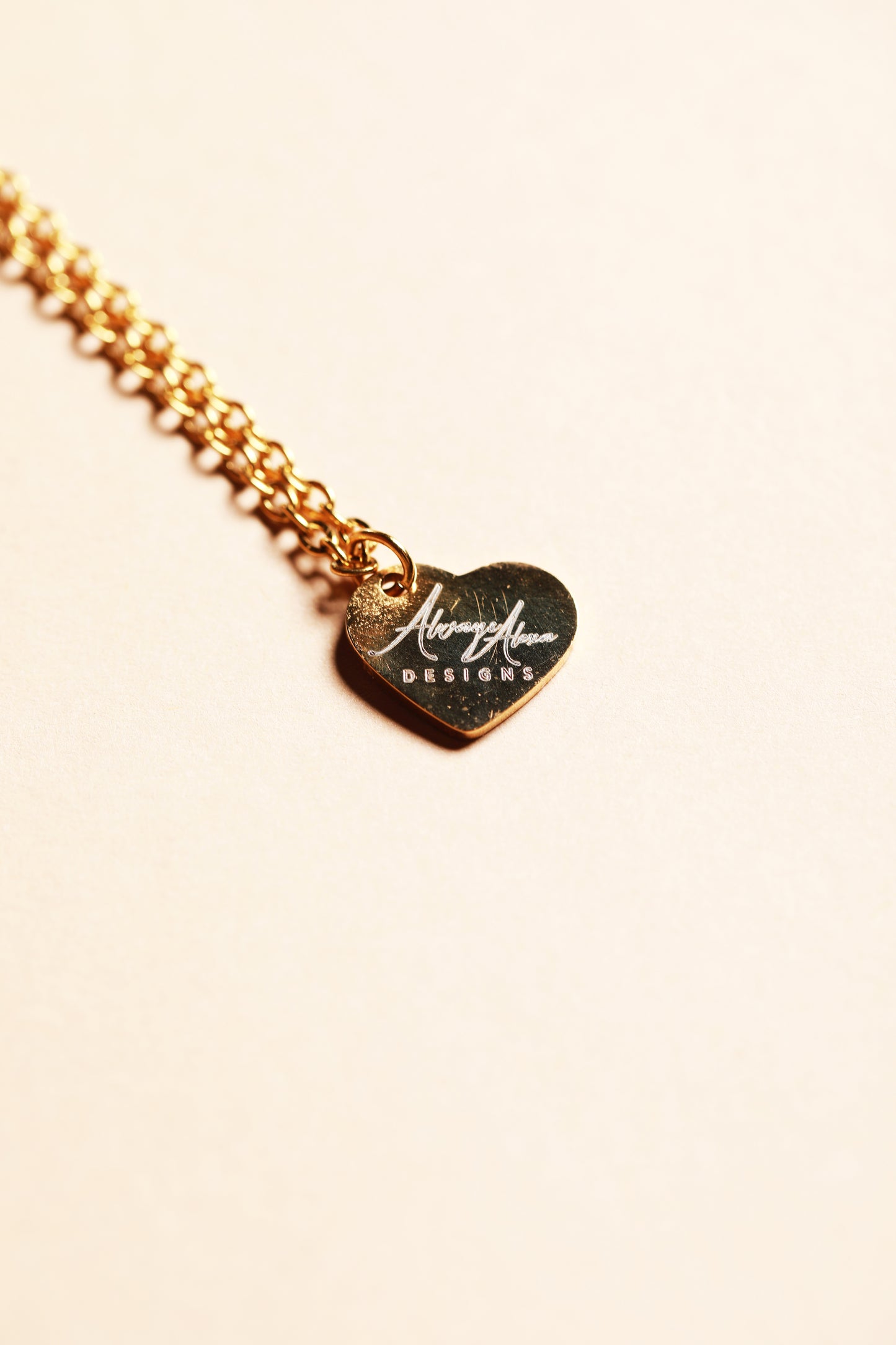 Always Alexa Necklace/Heart Pendant
