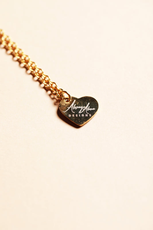 Always Alexa Necklace/Heart Pendant