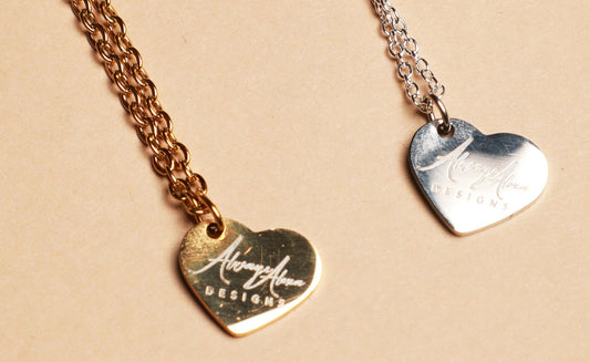 Always Alexa Necklace/Heart Pendant