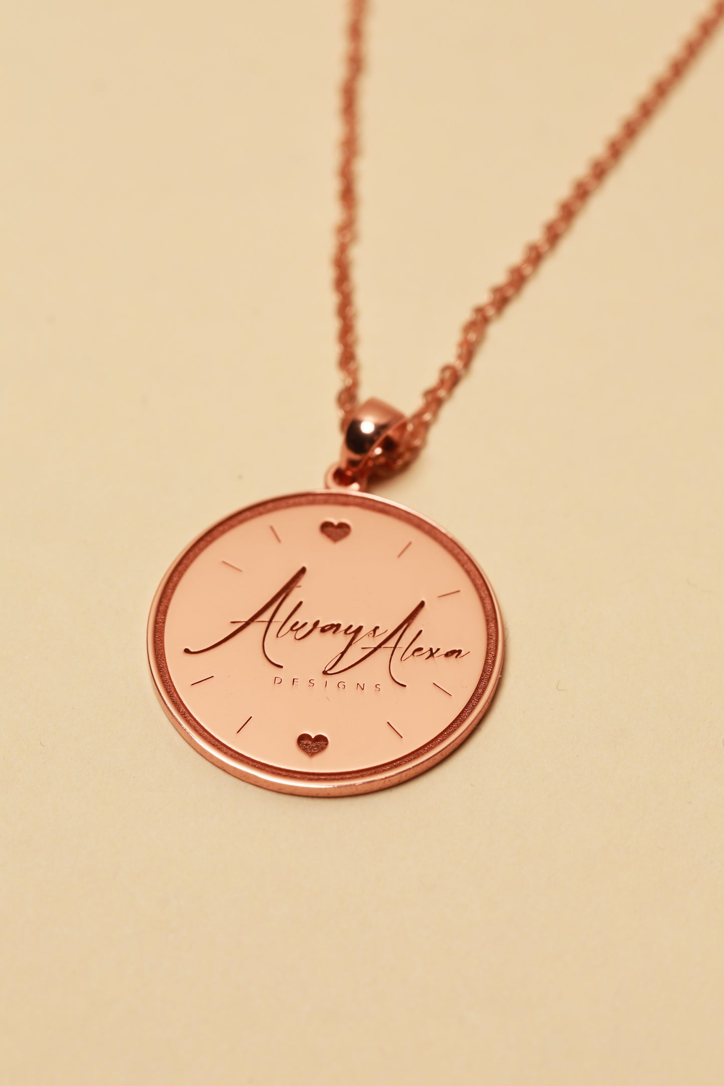 Always Alexa More Love Circle Pendant