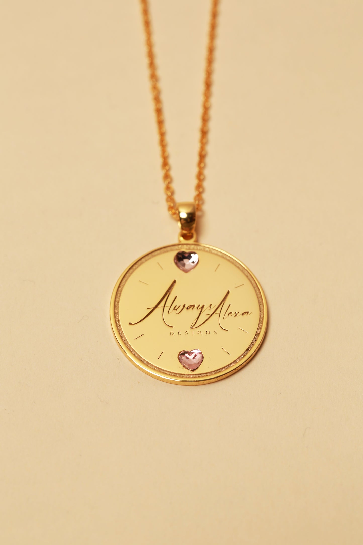 Always Alexa More Love Circle Pendant