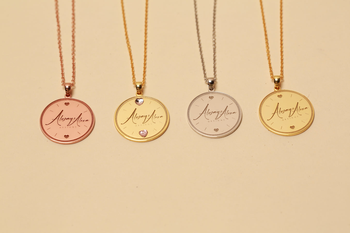 Always Alexa More Love Circle Pendant